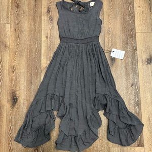 NWT Mia Joy Joyfolie Gemma Dress in charcoal